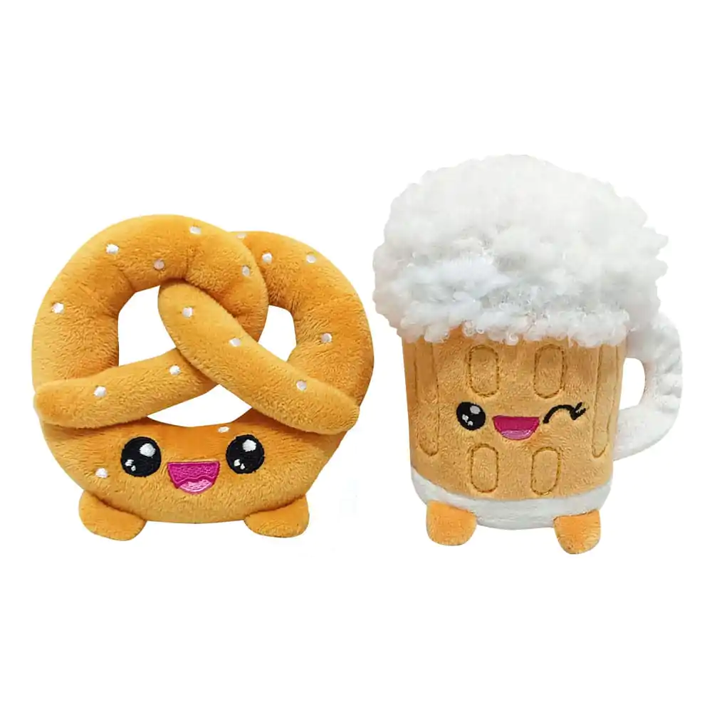 Yummis Together Plush Figures 2 Pack Pretzel & Beer w torbie na wynos 21 cm zdjęcie produktu