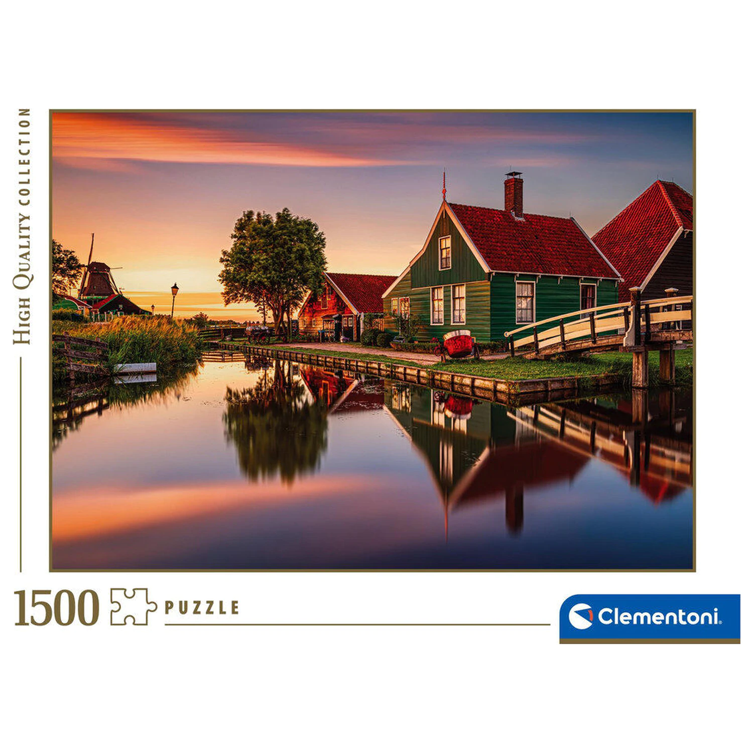 Zaanse Schans puzzle 1500 sztuk zdjęcie produktu