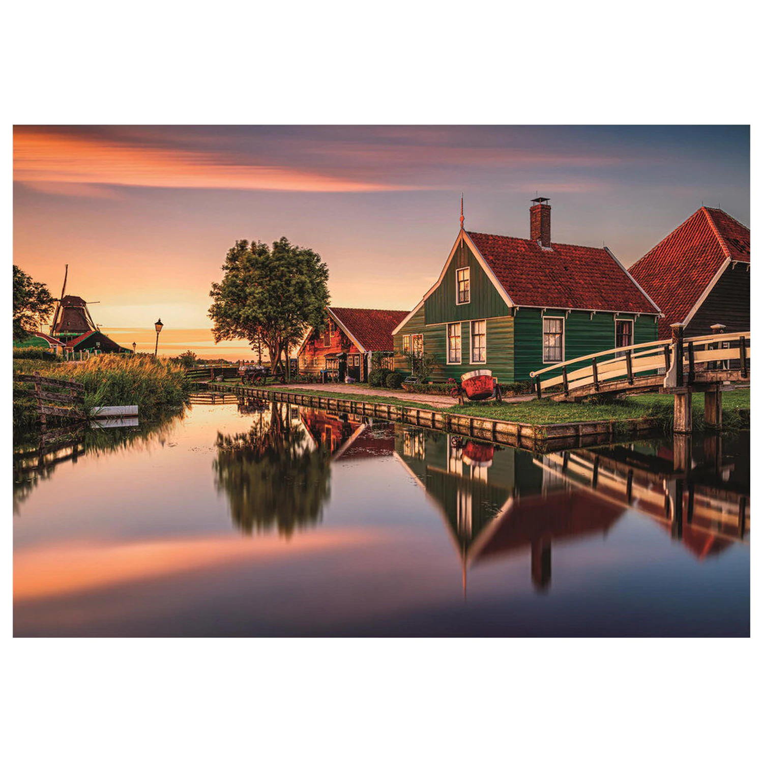 Zaanse Schans puzzle 1500 sztuk zdjęcie produktu