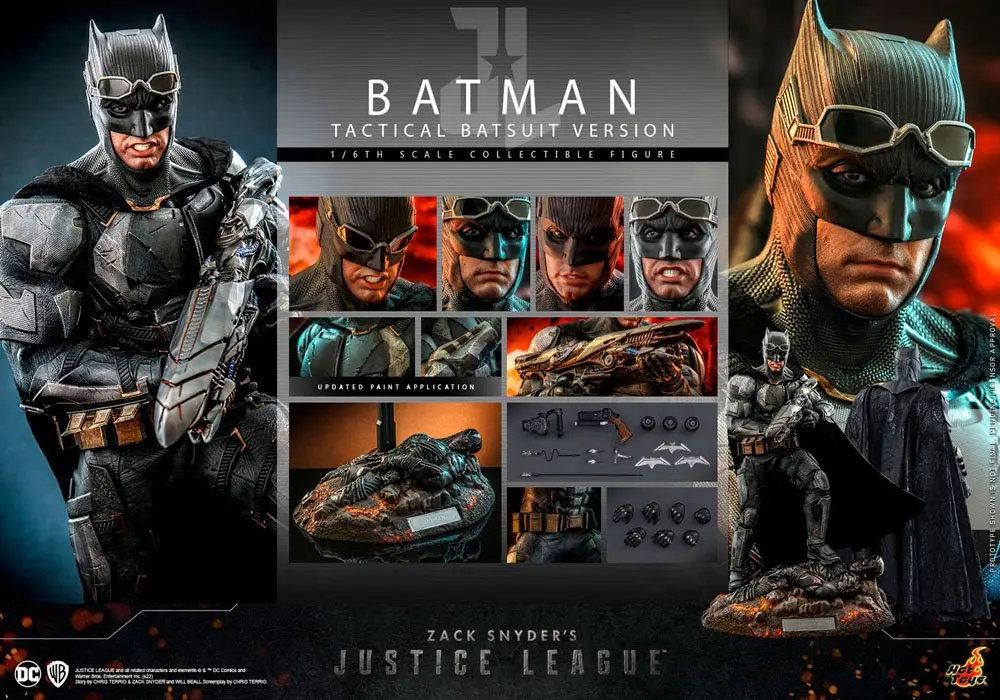 Zack Snyder`s Justice League Figurka Akcji 1/6 Batman (Tactical Batsuit Version) 33 cm zdjęcie produktu