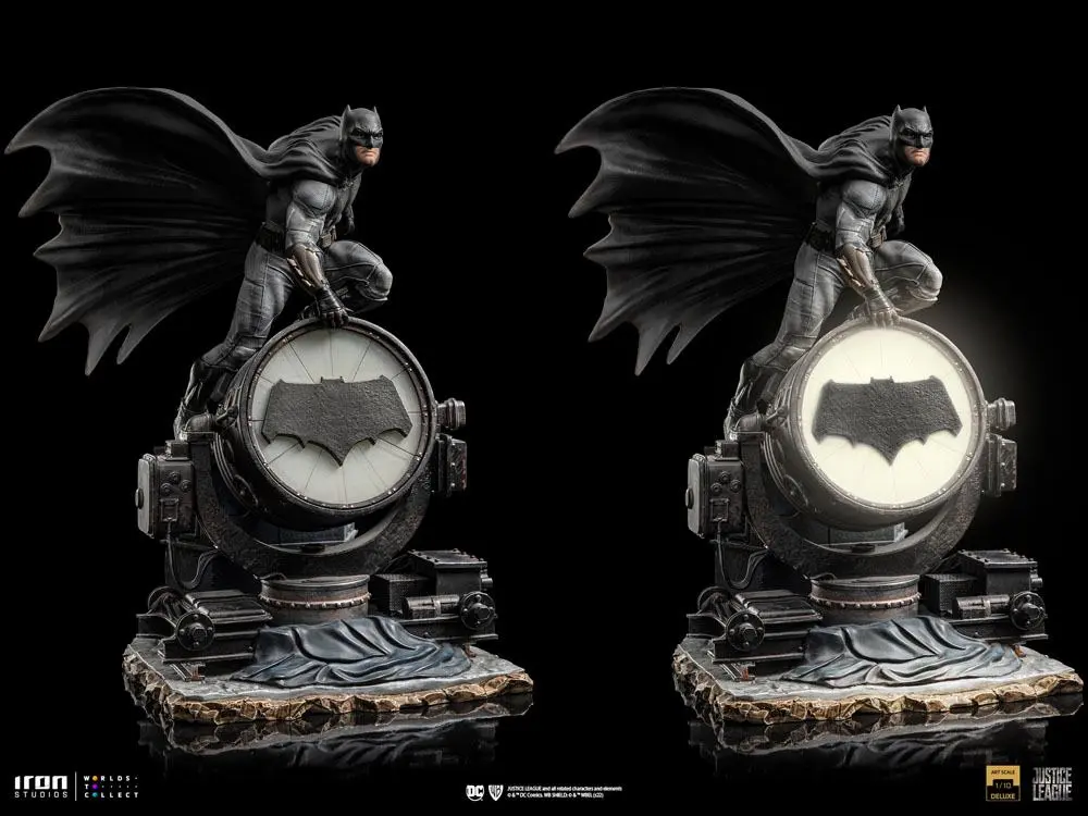 Zack Snyder's Justice League Deluxe Art Scale Statue 1/10 Batman na Batsignale 28 cm Figurka zdjęcie produktu