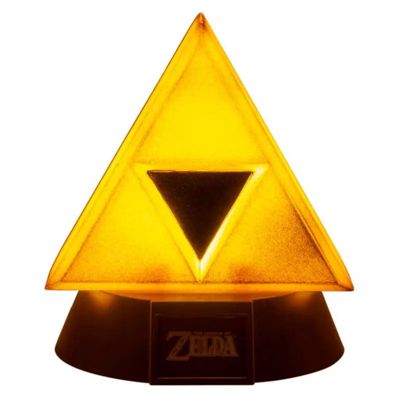 Lampka ikonka 3D The Legend of Zelda Gold Triforce 10 cm zdjęcie produktu