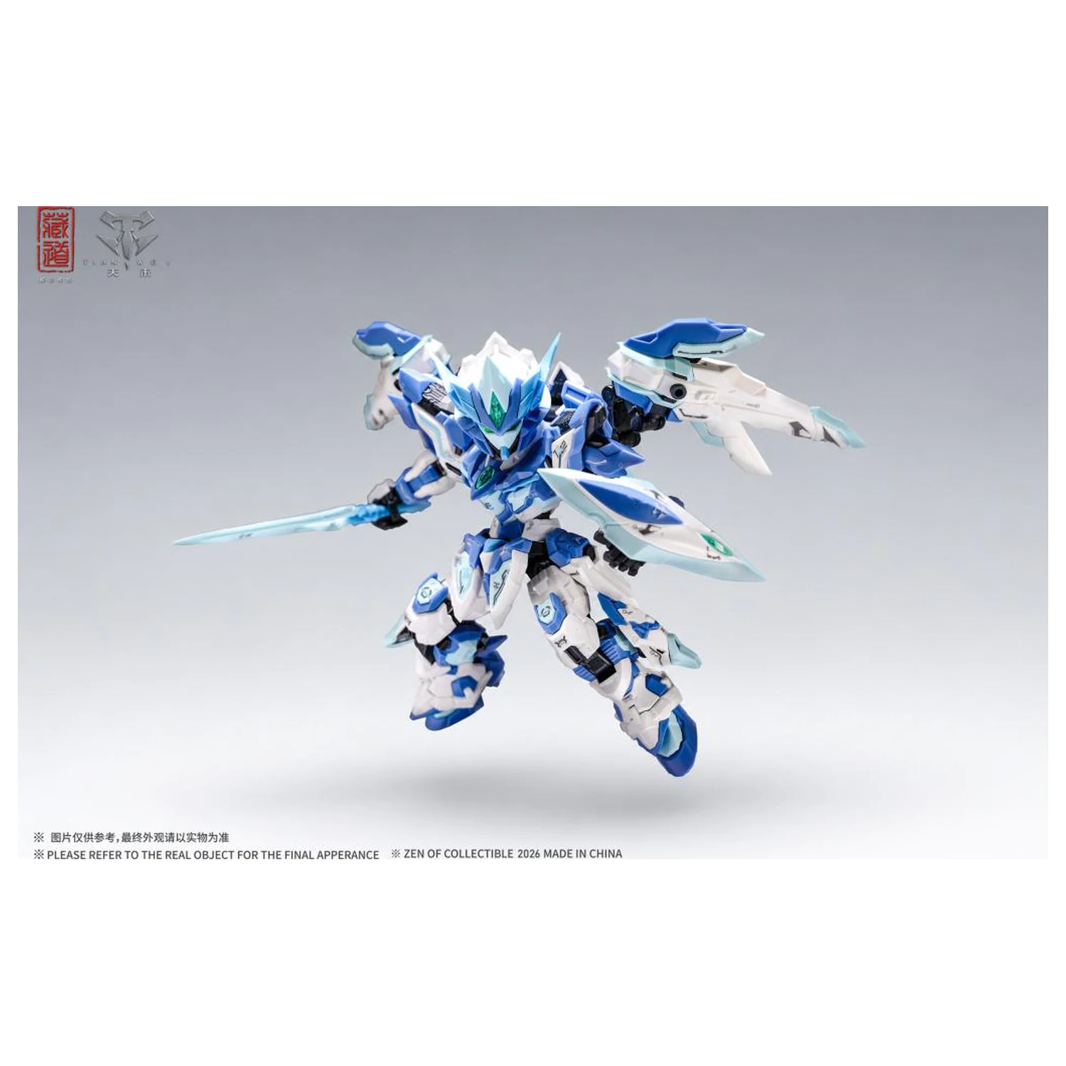 ZEN OF Collectible CD-TGM-01C TGM Tian Fa Blue LE Zestaw modelarski 14 cm zdjęcie produktu