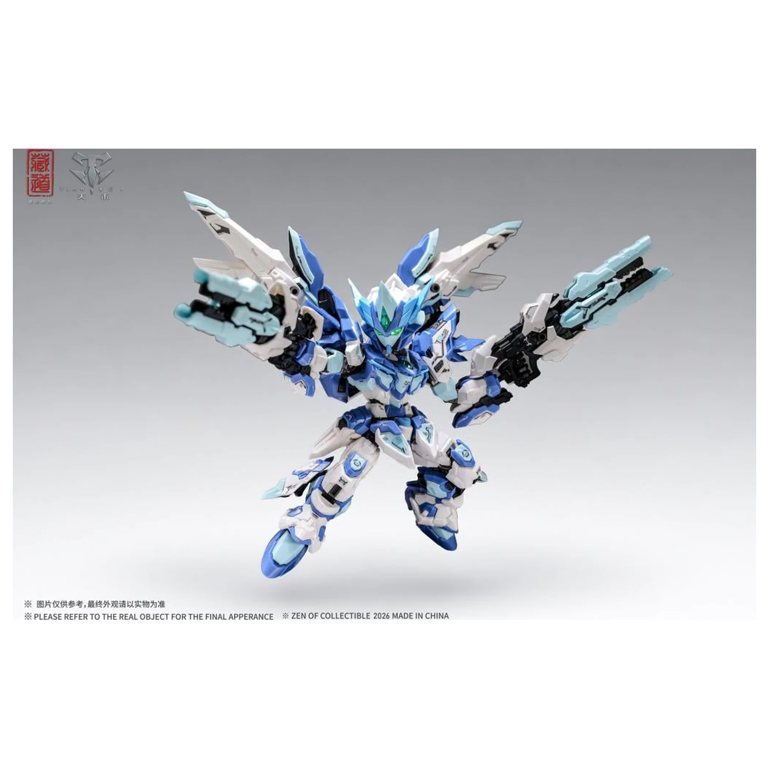 ZEN OF Collectible CD-TGM-01C TGM Tian Fa Blue LE Zestaw modelarski 14 cm zdjęcie produktu