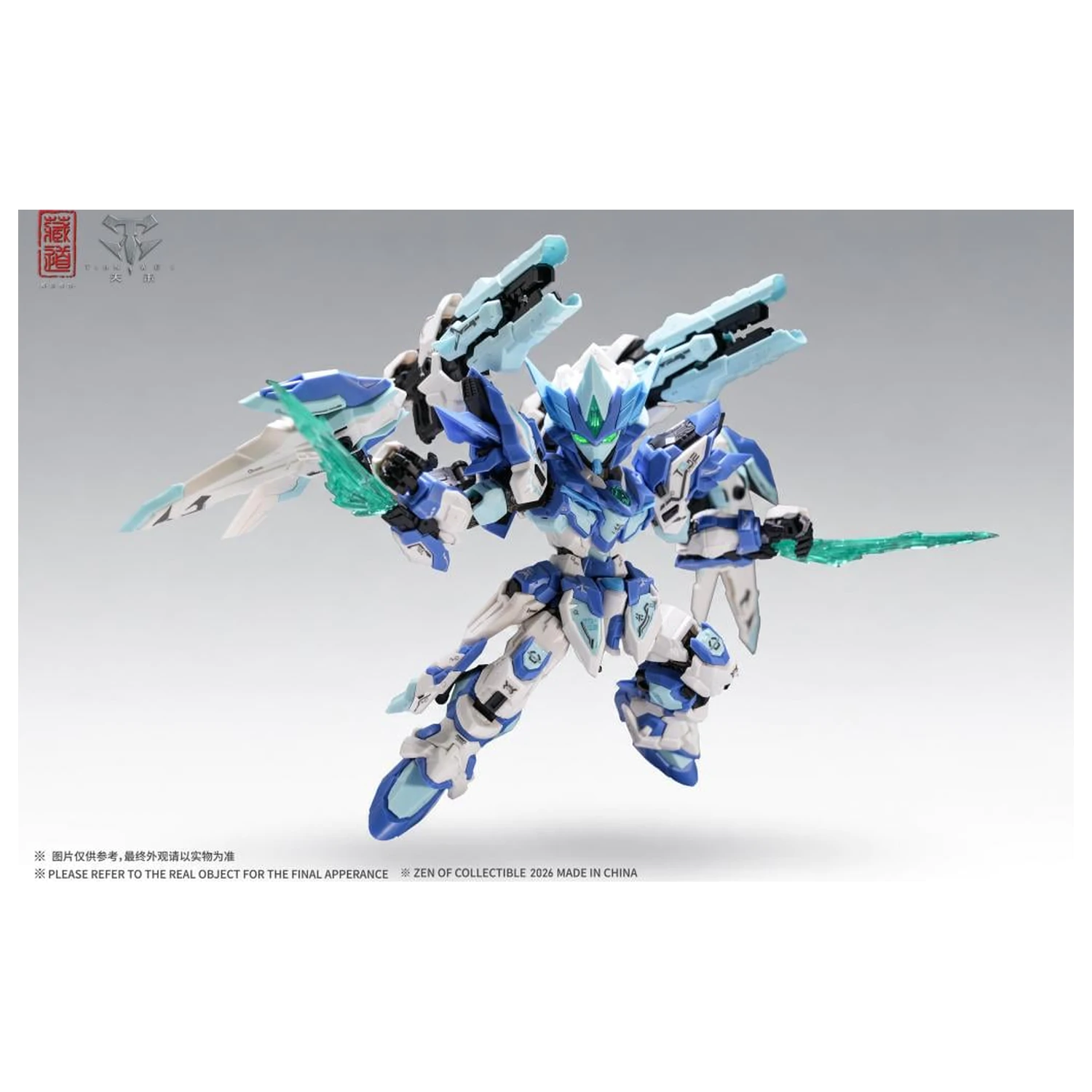 ZEN OF Collectible CD-TGM-01C TGM Tian Fa Blue LE Zestaw modelarski 14 cm zdjęcie produktu
