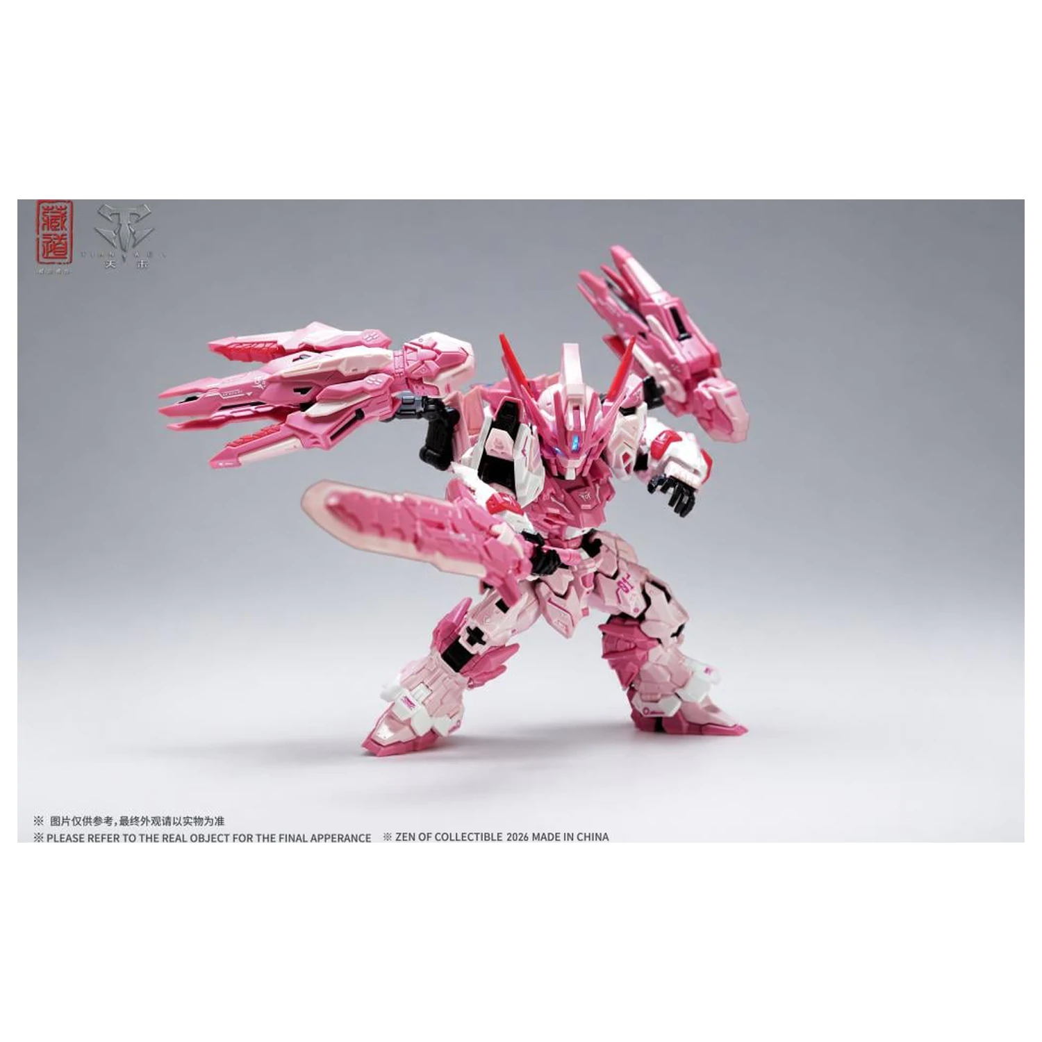 Zen of Collectible CD-TGM-01C TGM Tian Wei Pink LE Model do składania 14 cm zdjęcie produktu