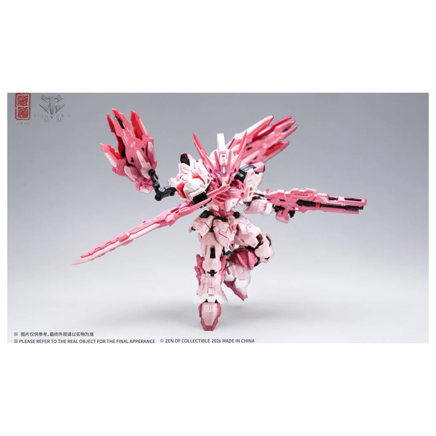 Zen of Collectible CD-TGM-01C TGM Tian Wei Pink LE Model do składania 14 cm zdjęcie produktu