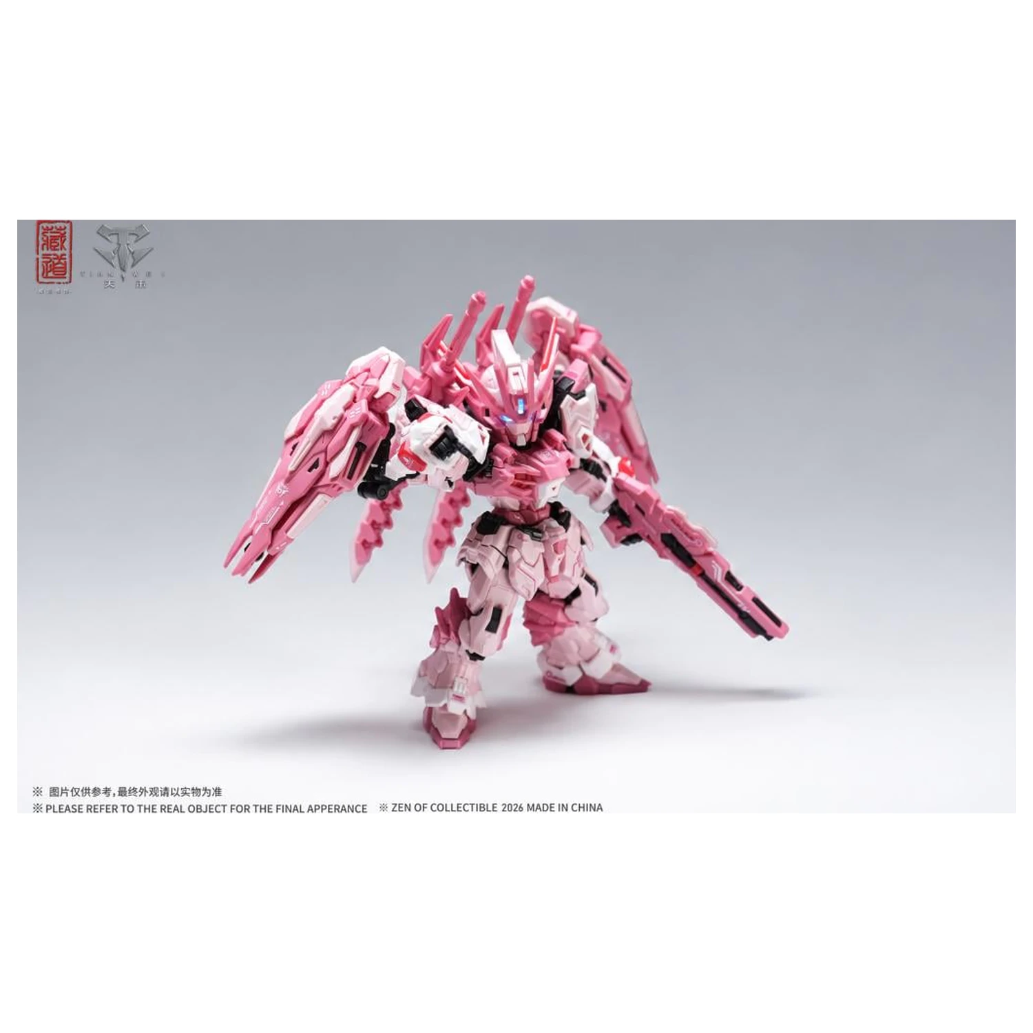 Zen of Collectible CD-TGM-01C TGM Tian Wei Pink LE Model do składania 14 cm zdjęcie produktu