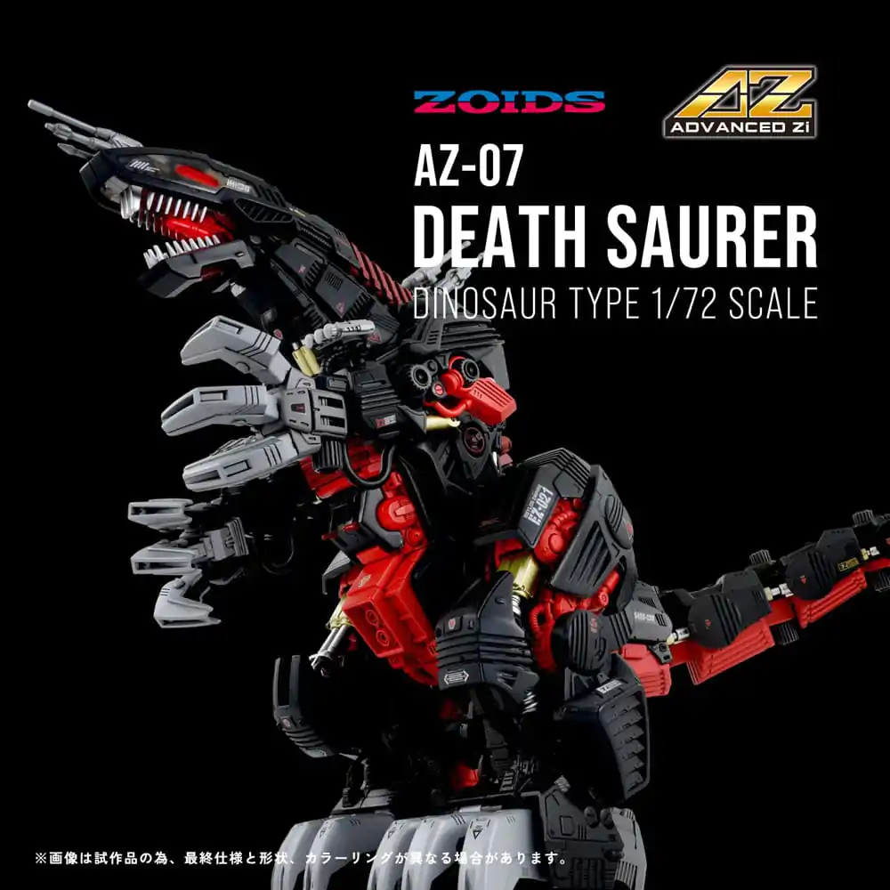 Zoids Plastic Model Kit 1/72 AZ-07 Death Saurer - Plastikowy Model do Składania zdjęcie produktu
