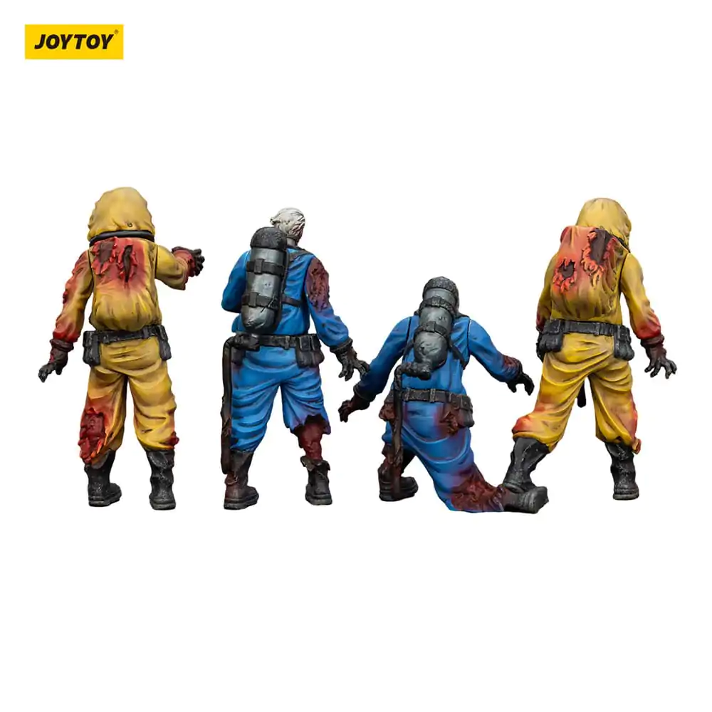Zombie Dark Source Action Figures 4-Pack Biochemical Lab Team 8 cm zdjęcie produktu