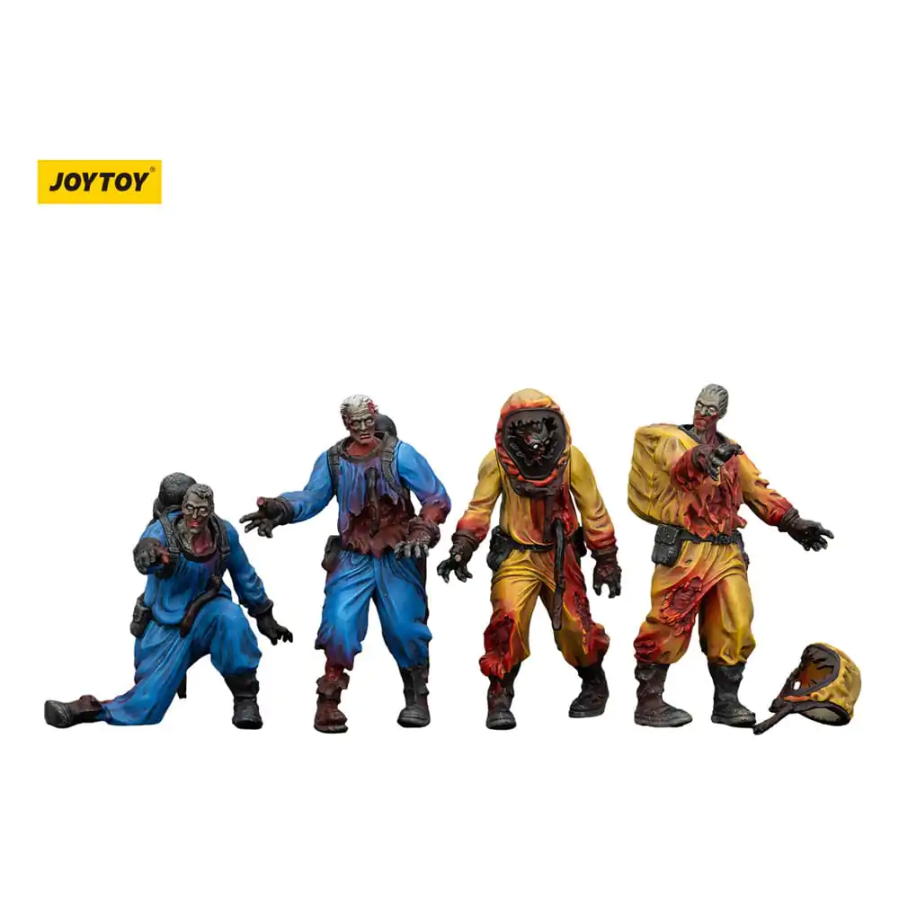Zombie Dark Source Action Figures 4-Pack Biochemical Lab Team 8 cm zdjęcie produktu