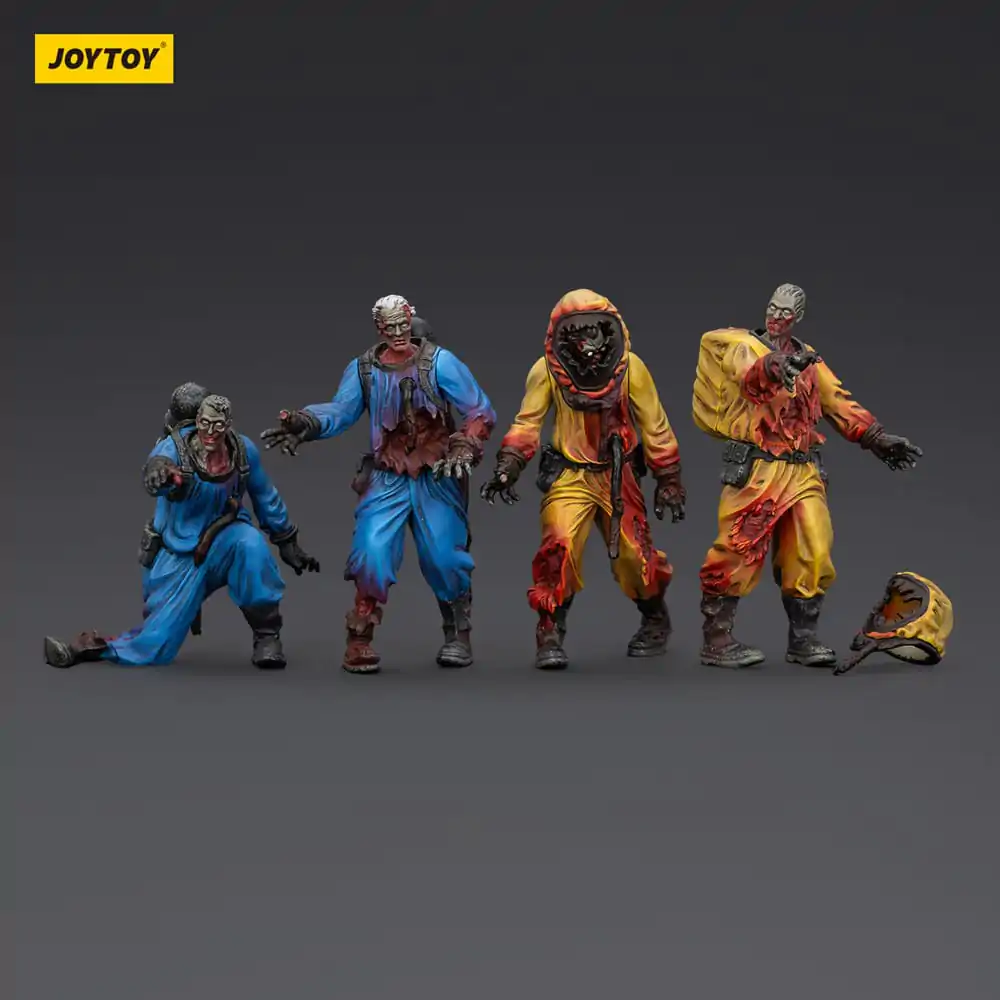 Zombie Dark Source Action Figures 4-Pack Biochemical Lab Team 8 cm zdjęcie produktu