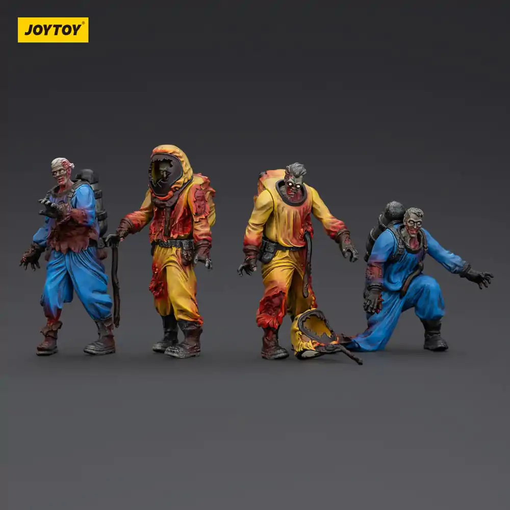 Zombie Dark Source Action Figures 4-Pack Biochemical Lab Team 8 cm zdjęcie produktu