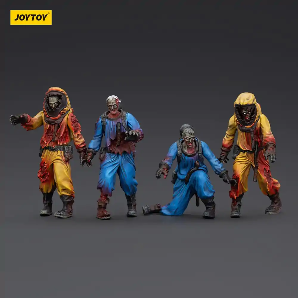 Zombie Dark Source Action Figures 4-Pack Biochemical Lab Team 8 cm zdjęcie produktu