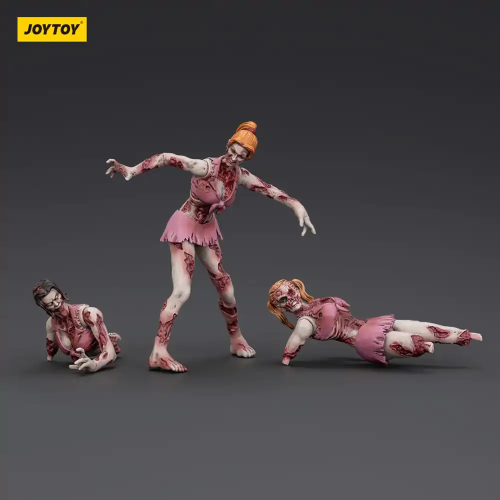 Zombie Dark Source Figurki Akcji 3-Pack Cheer Leaders 8 cm zdjęcie produktu