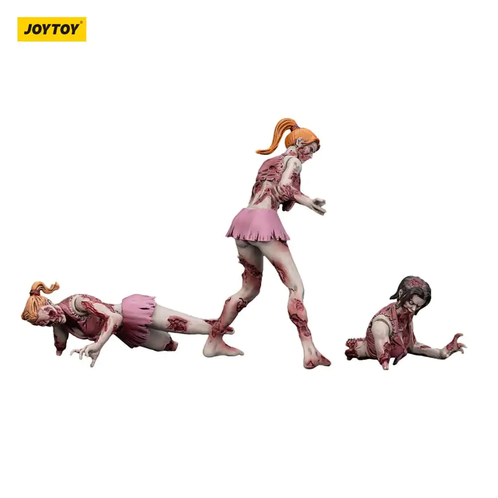 Zombie Dark Source Figurki Akcji 3-Pack Cheer Leaders 8 cm zdjęcie produktu