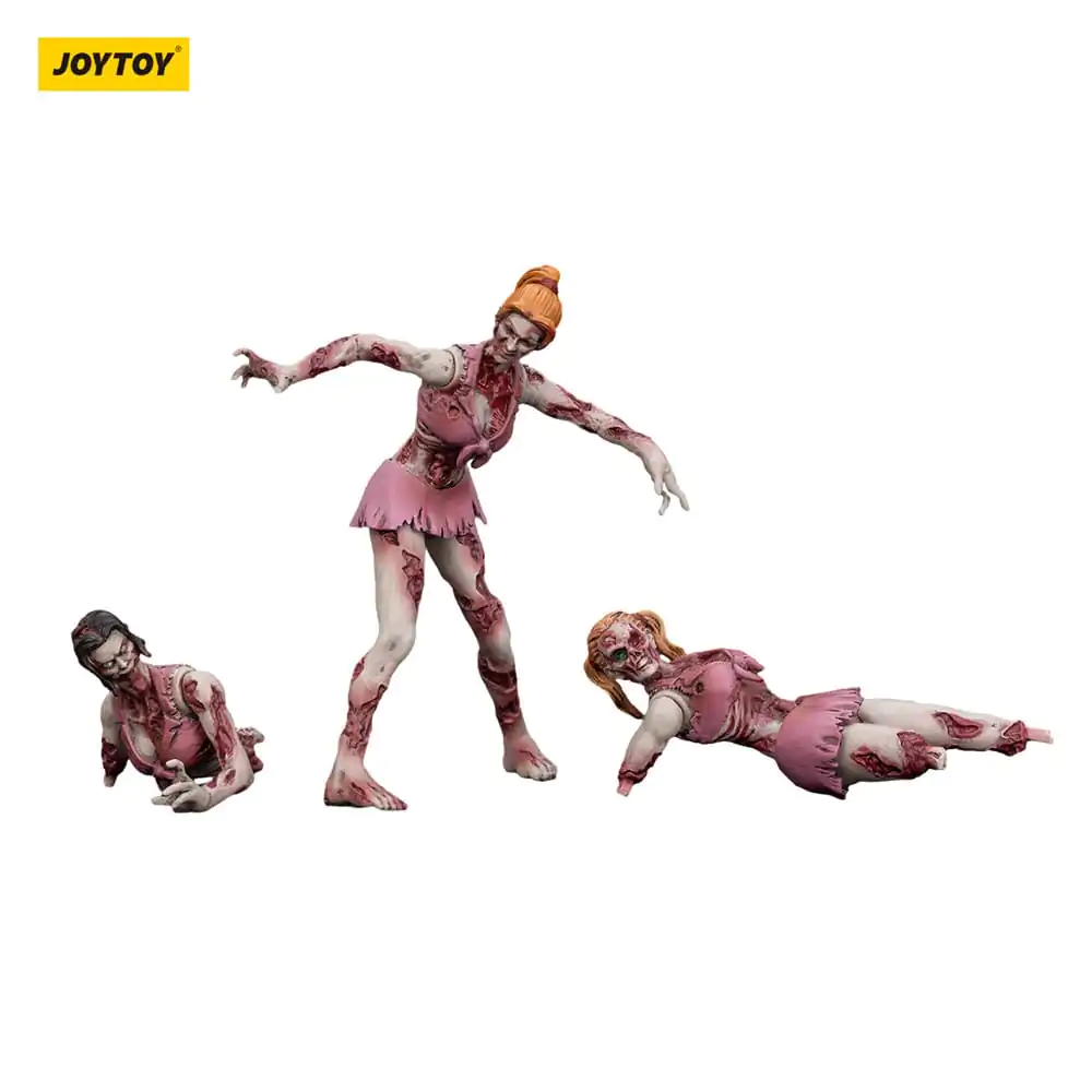 Zombie Dark Source Figurki Akcji 3-Pack Cheer Leaders 8 cm zdjęcie produktu