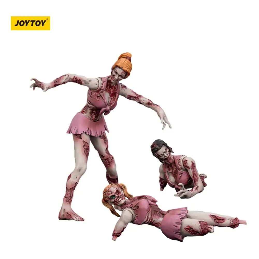 Zombie Dark Source Figurki Akcji 3-Pack Cheer Leaders 8 cm zdjęcie produktu