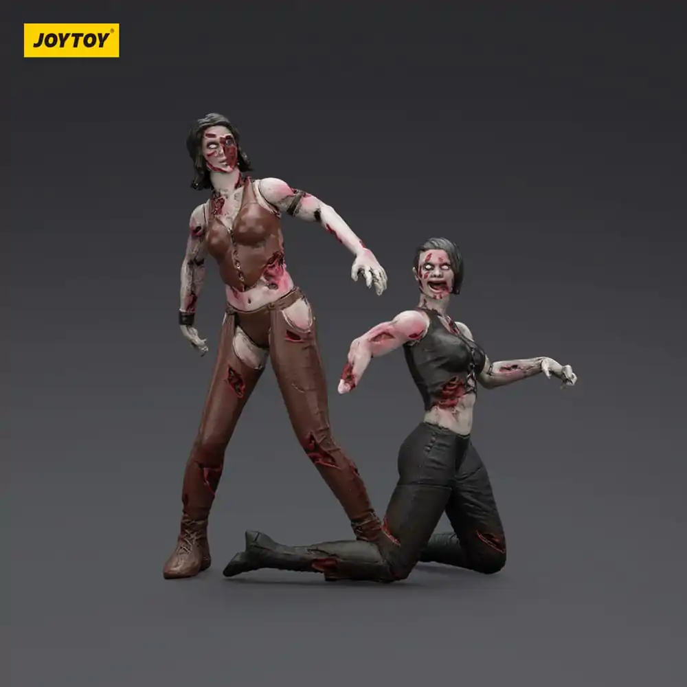 Zombie Dark Source Action Figures 2-Pack Zapaśniczki 8 cm zdjęcie produktu