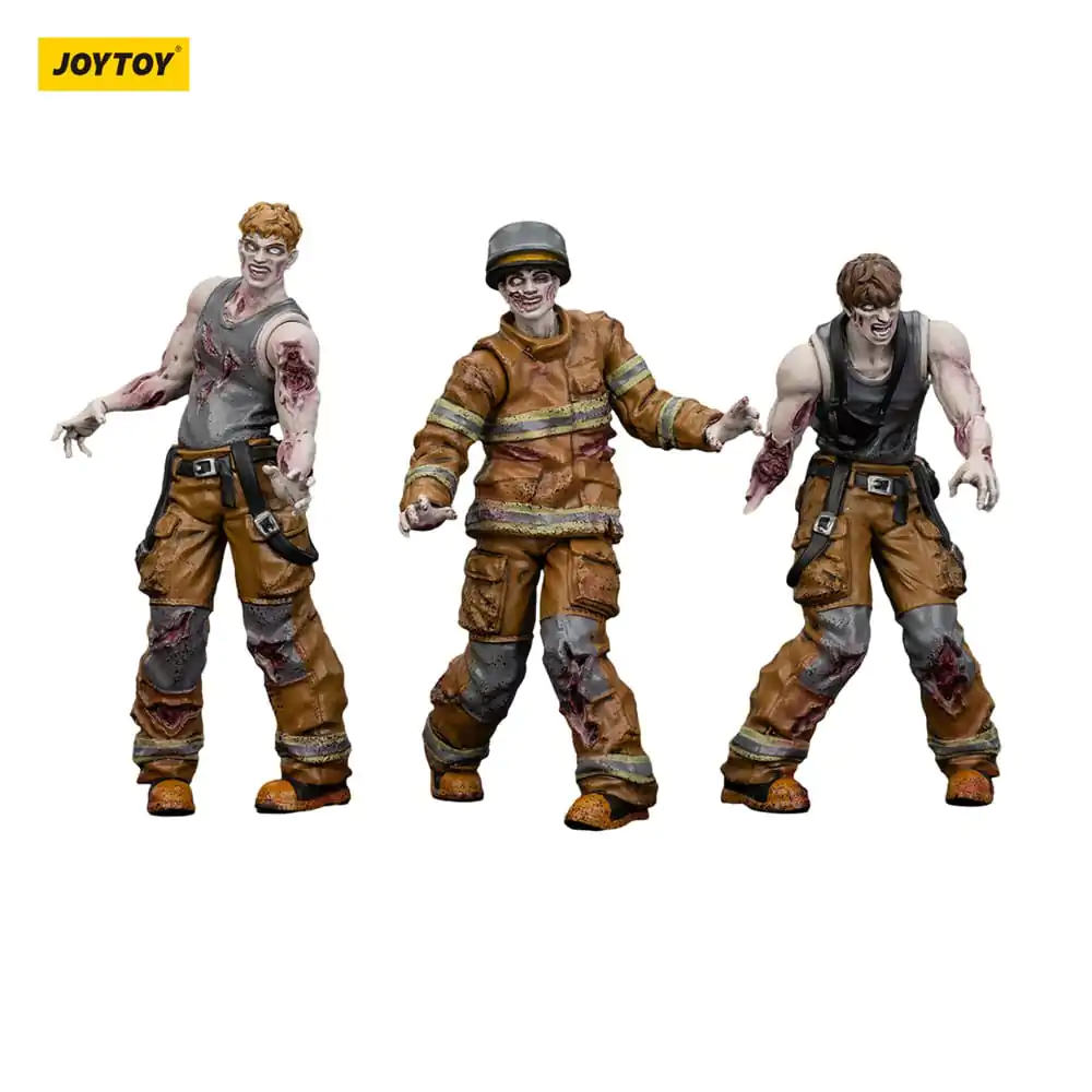 Zombie Dark Source Action Figures 3-Pack Strażacy 8 cm zdjęcie produktu