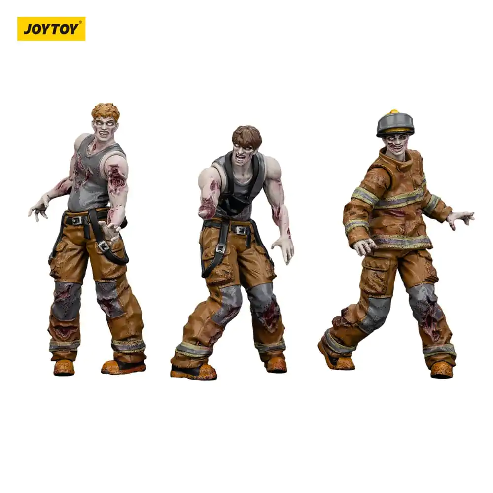 Zombie Dark Source Action Figures 3-Pack Strażacy 8 cm zdjęcie produktu