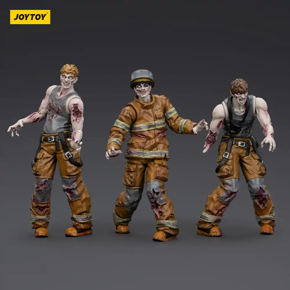 Zombie Dark Source Action Figures 3-Pack Strażacy 8 cm zdjęcie produktu
