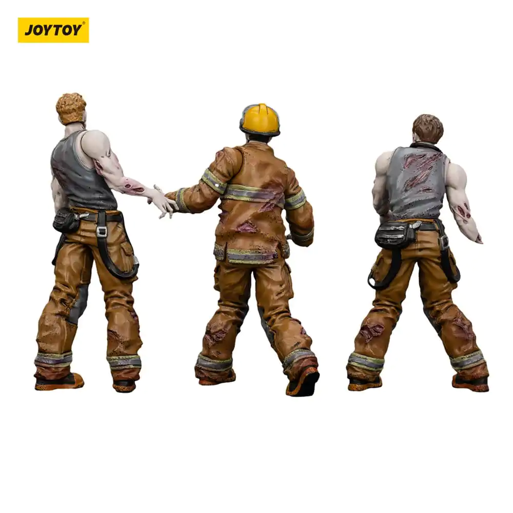 Zombie Dark Source Action Figures 3-Pack Strażacy 8 cm zdjęcie produktu