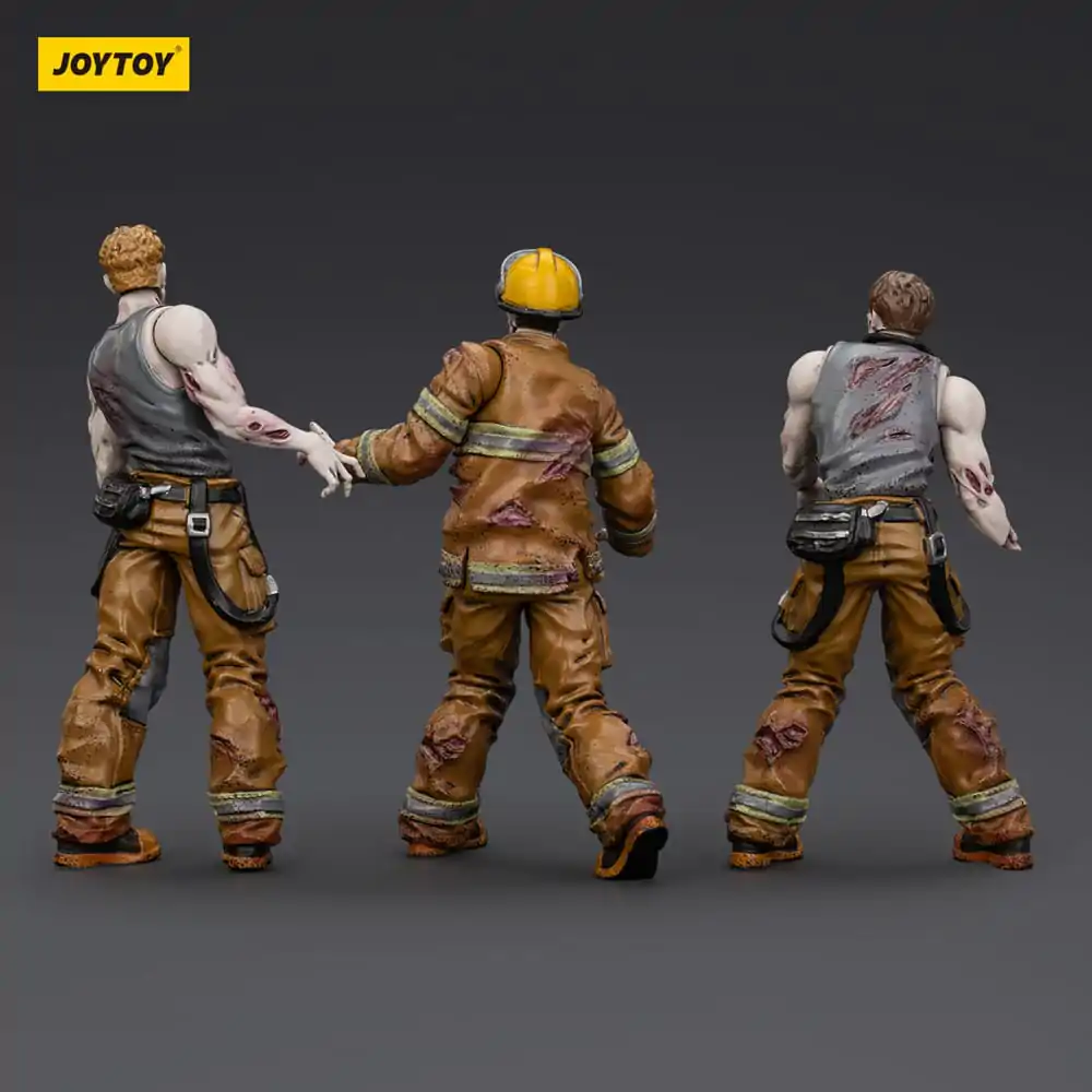 Zombie Dark Source Action Figures 3-Pack Strażacy 8 cm zdjęcie produktu
