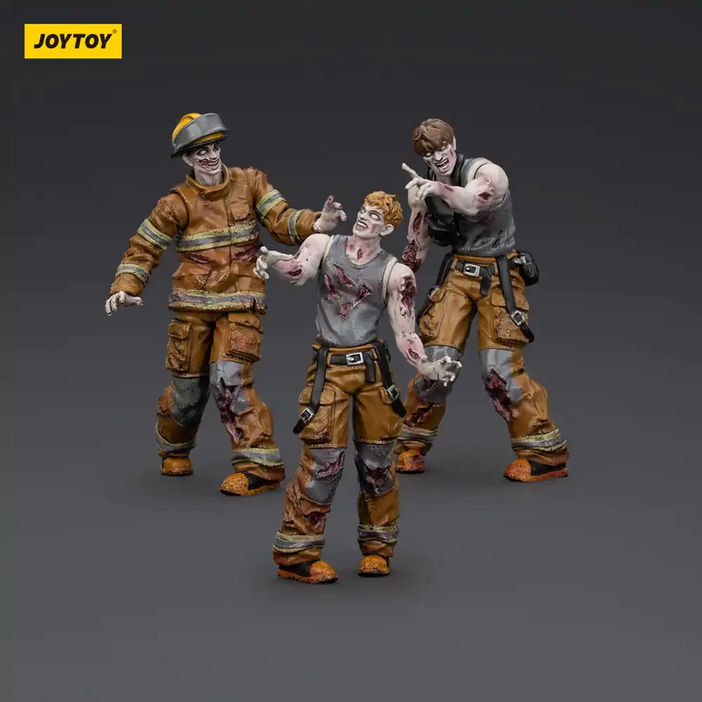 Zombie Dark Source Action Figures 3-Pack Strażacy 8 cm zdjęcie produktu