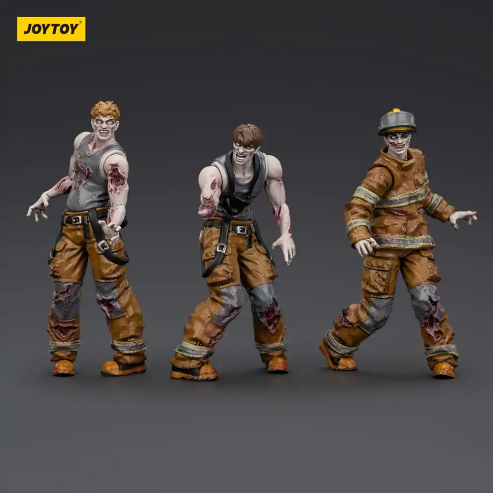 Zombie Dark Source Action Figures 3-Pack Strażacy 8 cm zdjęcie produktu