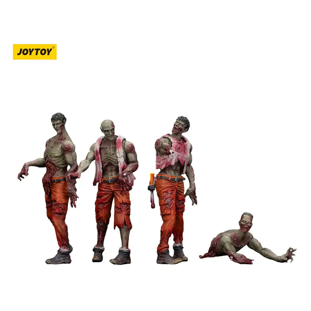 Zombie Dark Source Action Figures 4-Pack Drużyna Mechaników 8 cm zdjęcie produktu
