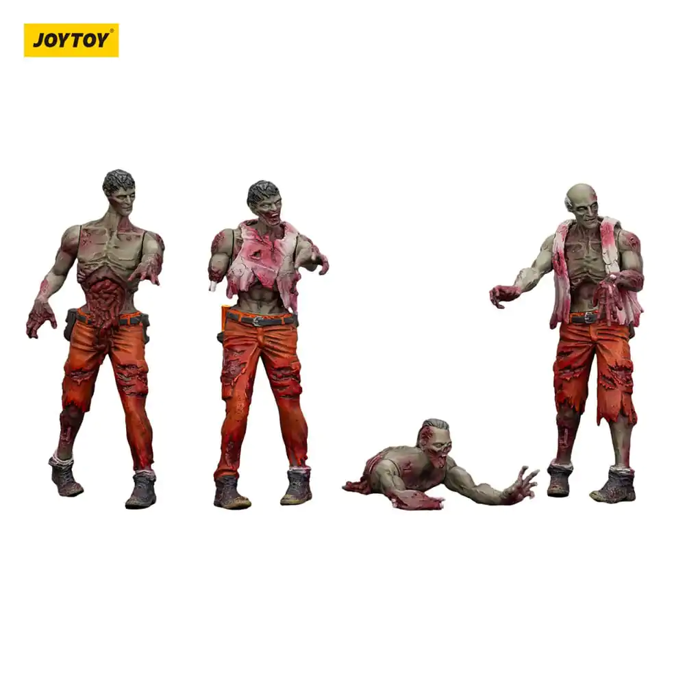 Zombie Dark Source Action Figures 4-Pack Drużyna Mechaników 8 cm zdjęcie produktu