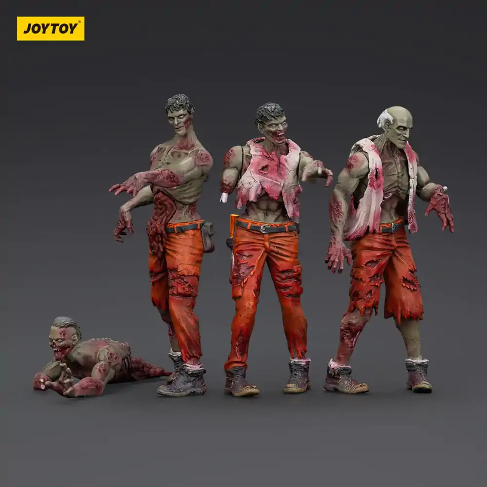 Zombie Dark Source Action Figures 4-Pack Drużyna Mechaników 8 cm zdjęcie produktu