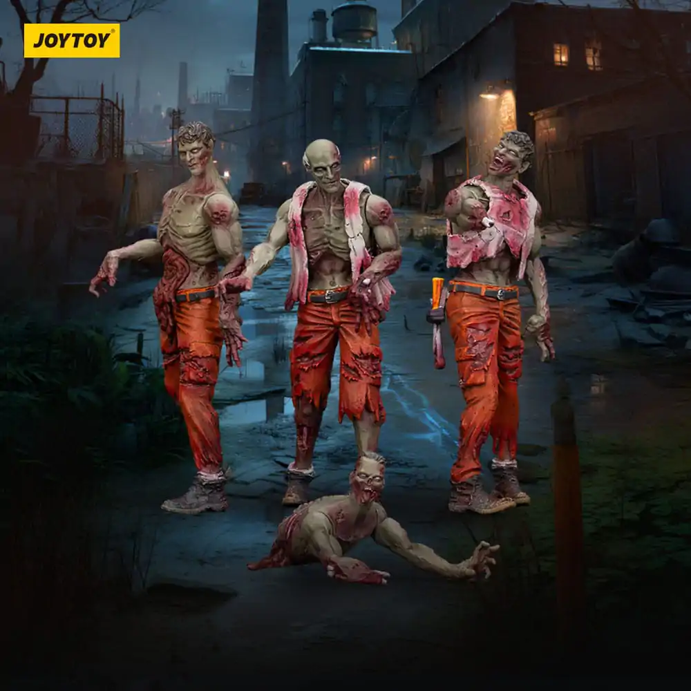 Zombie Dark Source Action Figures 4-Pack Drużyna Mechaników 8 cm zdjęcie produktu