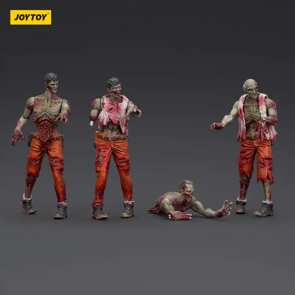 Zombie Dark Source Action Figures 4-Pack Drużyna Mechaników 8 cm zdjęcie produktu