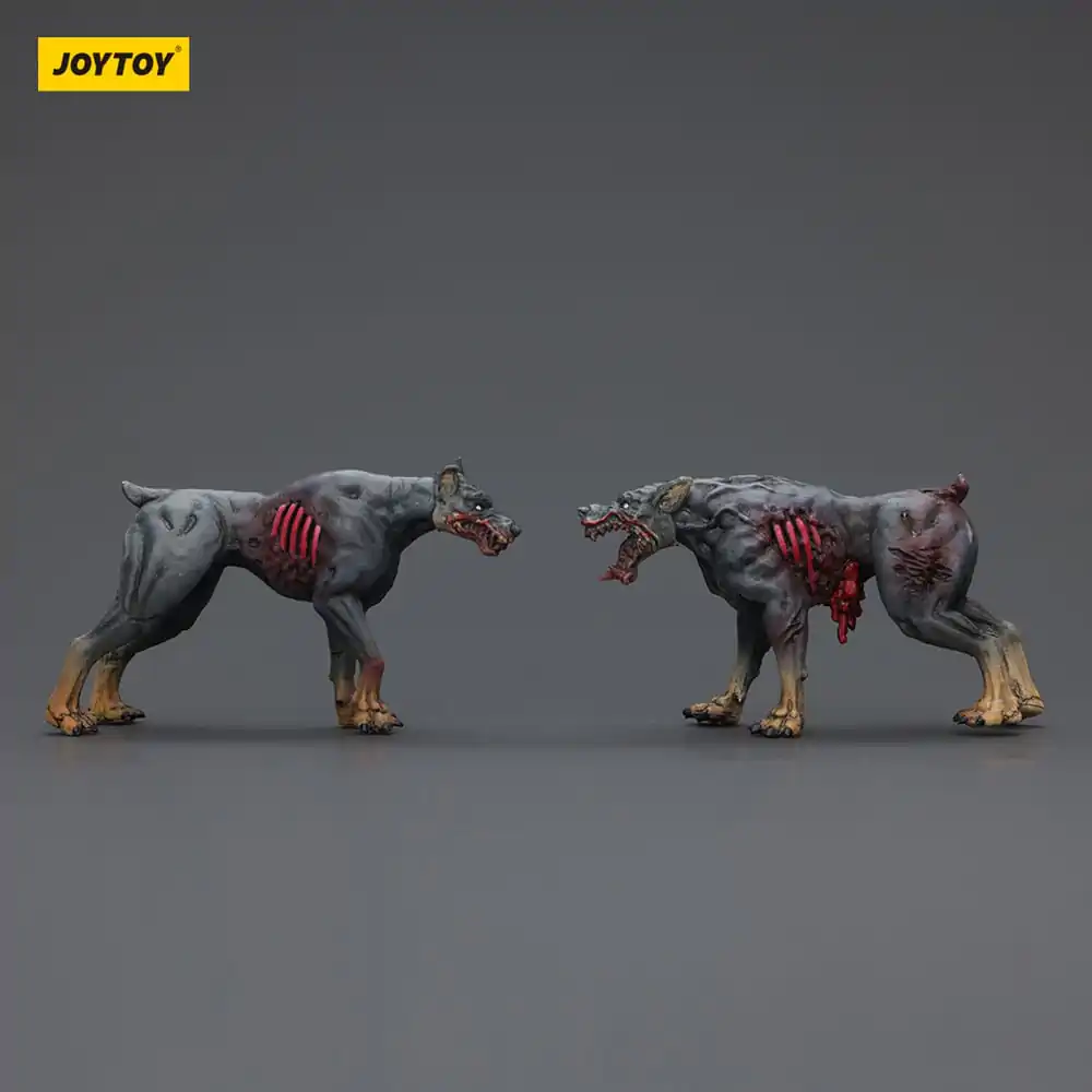 Zombie Dark Source Action Figures 2-Pack Policyjne Psy 8 cm zdjęcie produktu