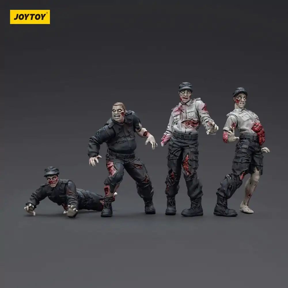 Zombie Dark Source Action Figures 4-Pack Ochroniarze 8 cm zdjęcie produktu