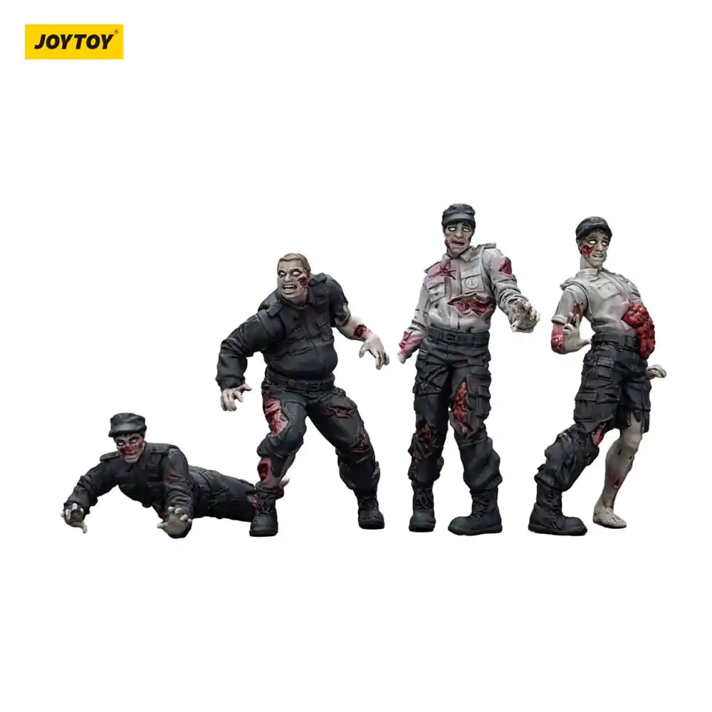 Zombie Dark Source Action Figures 4-Pack Ochroniarze 8 cm zdjęcie produktu