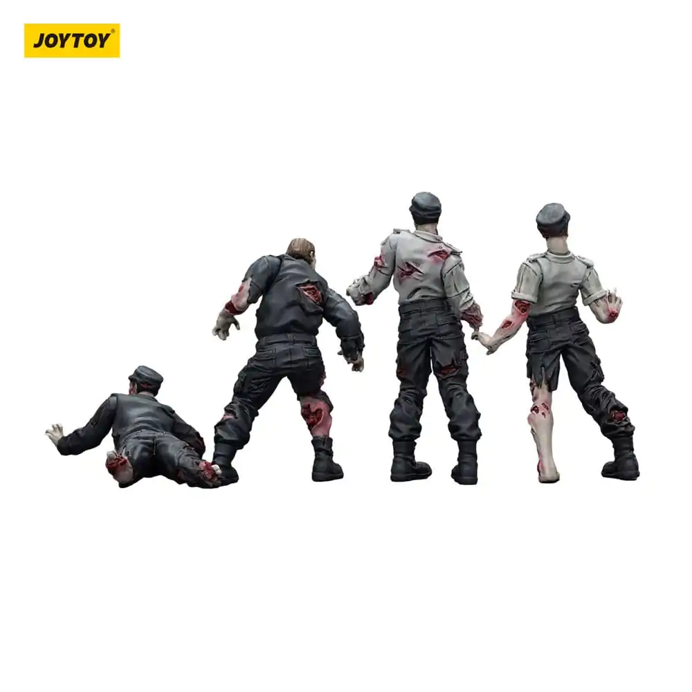 Zombie Dark Source Action Figures 4-Pack Ochroniarze 8 cm zdjęcie produktu