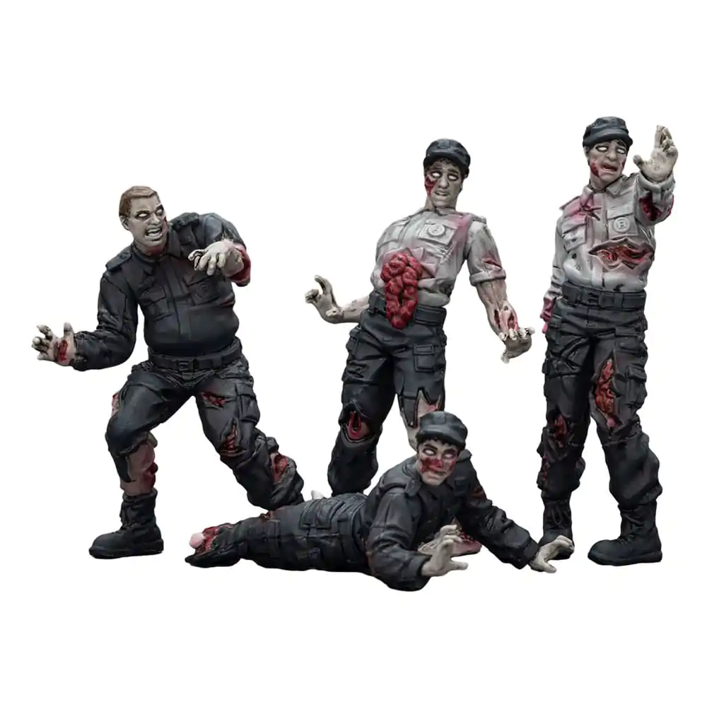 Zombie Dark Source Action Figures 4-Pack Ochroniarze 8 cm zdjęcie produktu