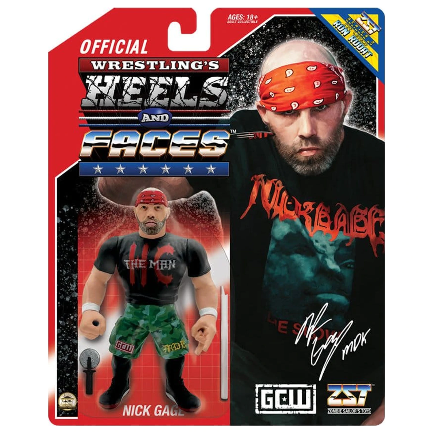Zombie Sailor's Toys Figurka Akcji Nick Gage 11 cm zdjęcie produktu