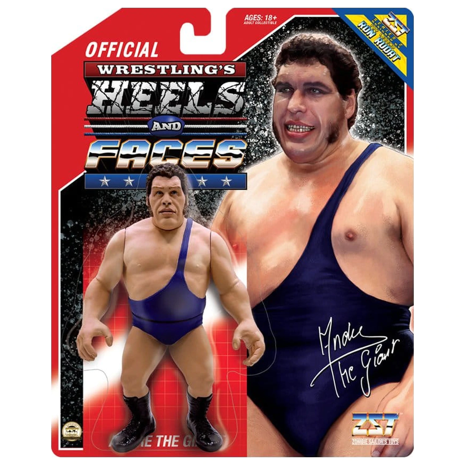 Zombie Sailor's Toys Andre the Giant figurka akcji z niebieskim paskiem 11 cm zdjęcie produktu