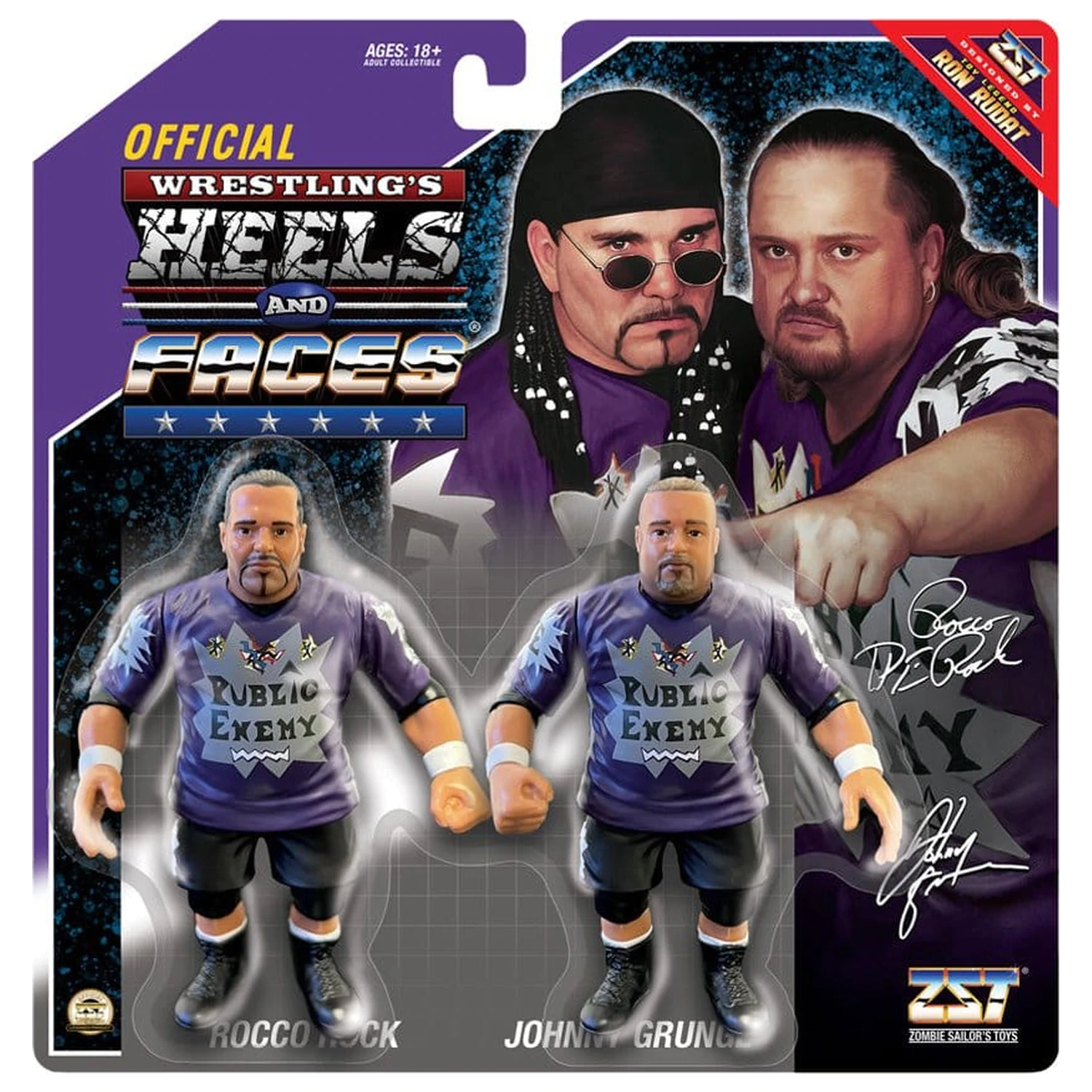 Zombie Sailor's Toys Action Figures 2-pak Rocco Rock i Johnny Grunge Public Enemy 11 cm zdjęcie produktu