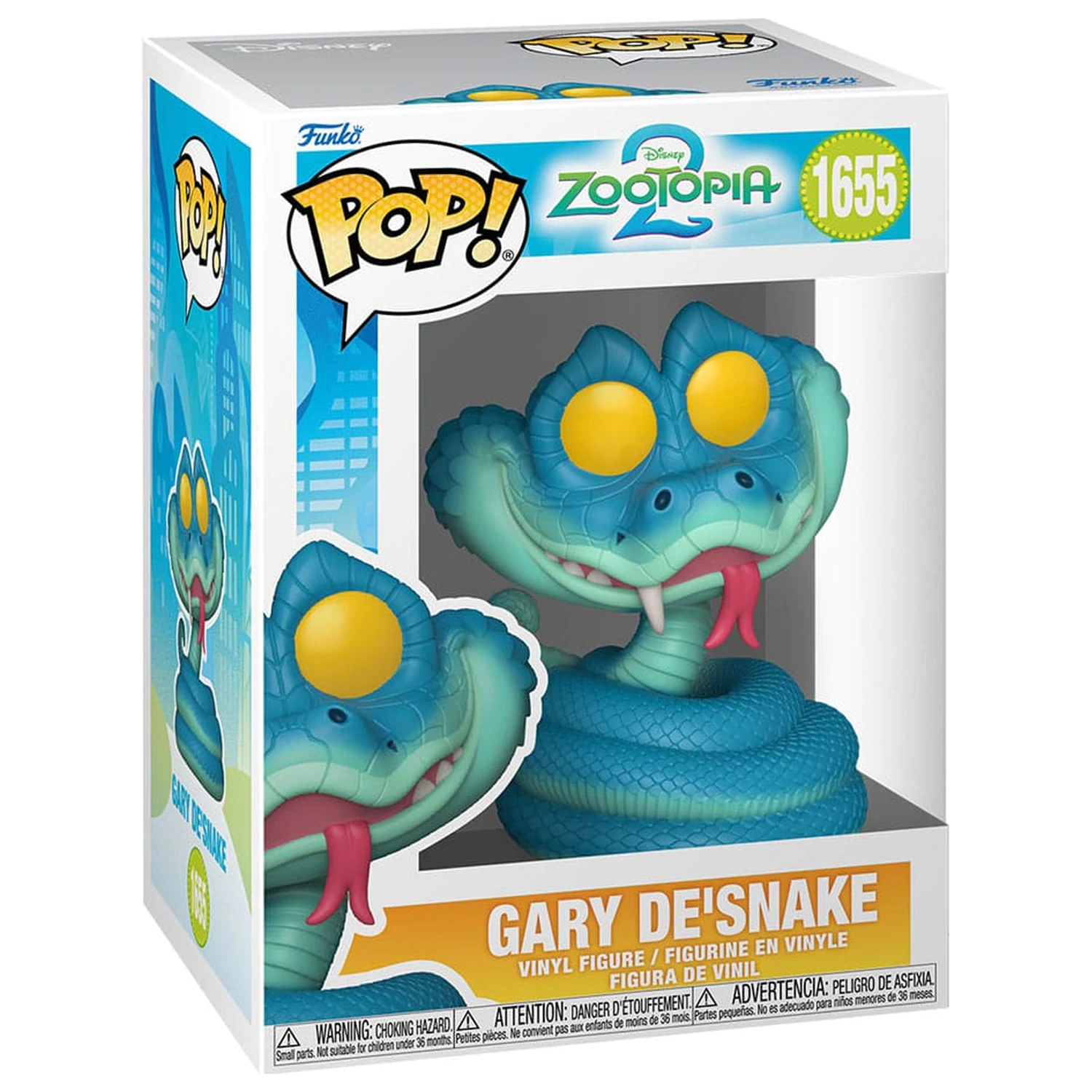 Zootopia 2 Funko POP! Filmy Winyl Figurka Gary De'Snake 9 cm zdjęcie produktu