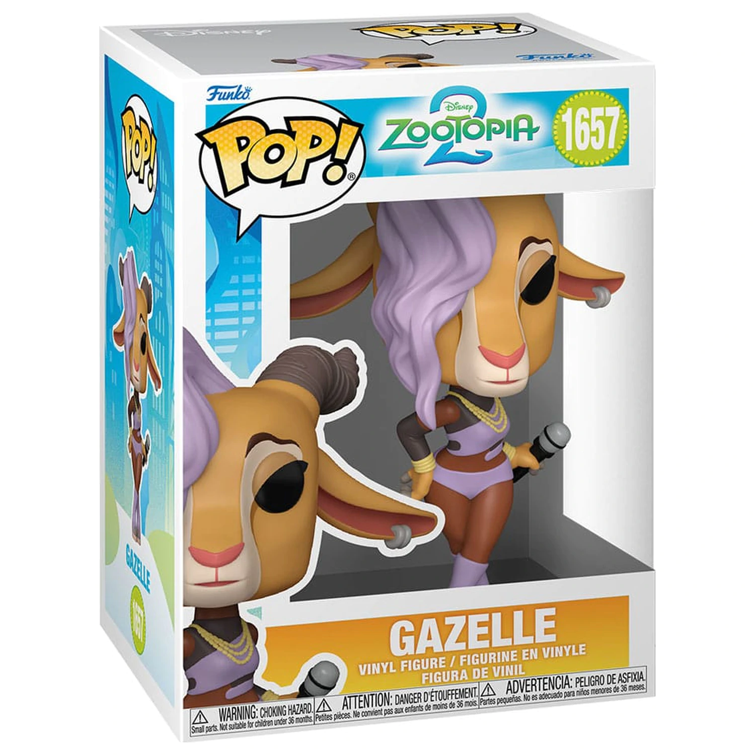Zootopia 2 Funko POP! Movies Figurka winylowa Gazelle 9 cm zdjęcie produktu