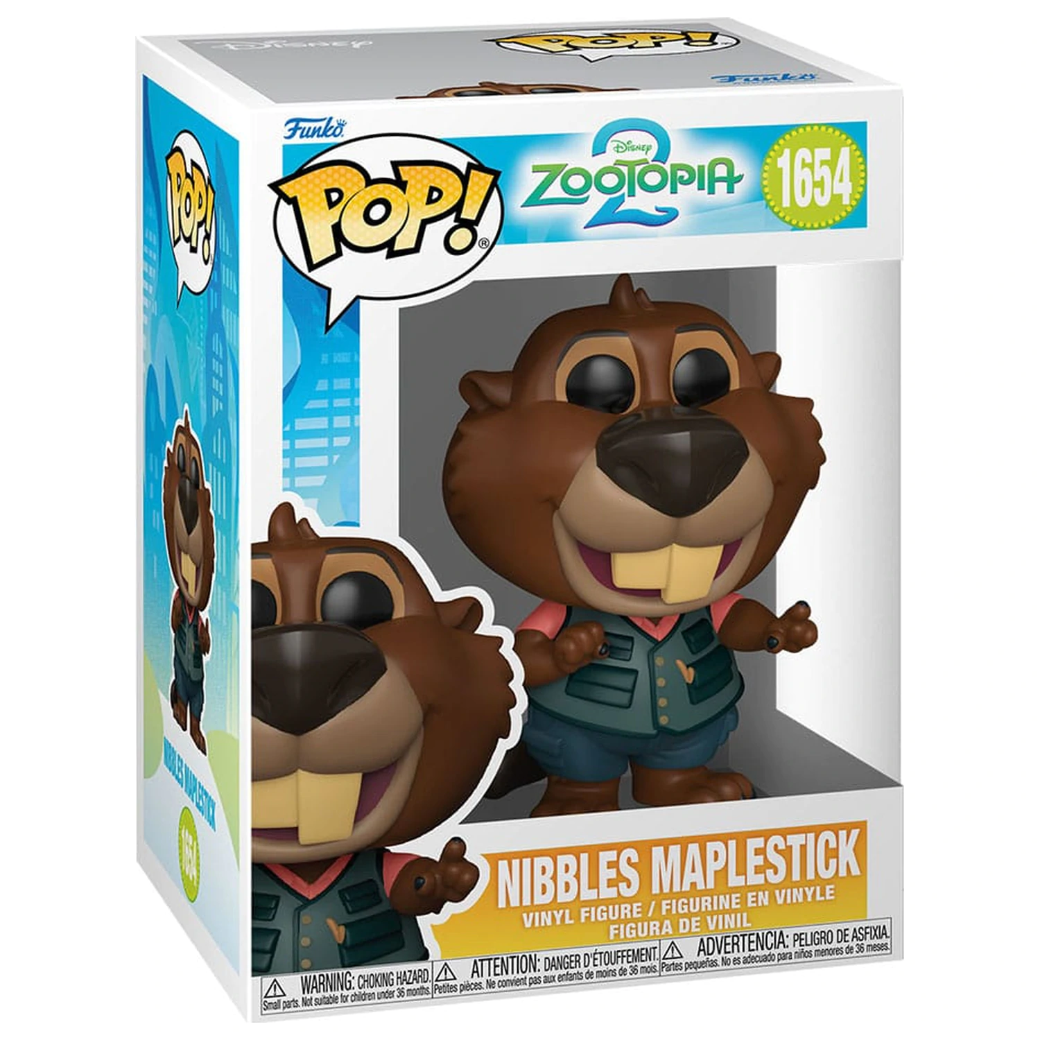 Zootopia 2 Funko POP! Movies Vinyl Figure Nibbles Maplestick 9 cm zdjęcie produktu