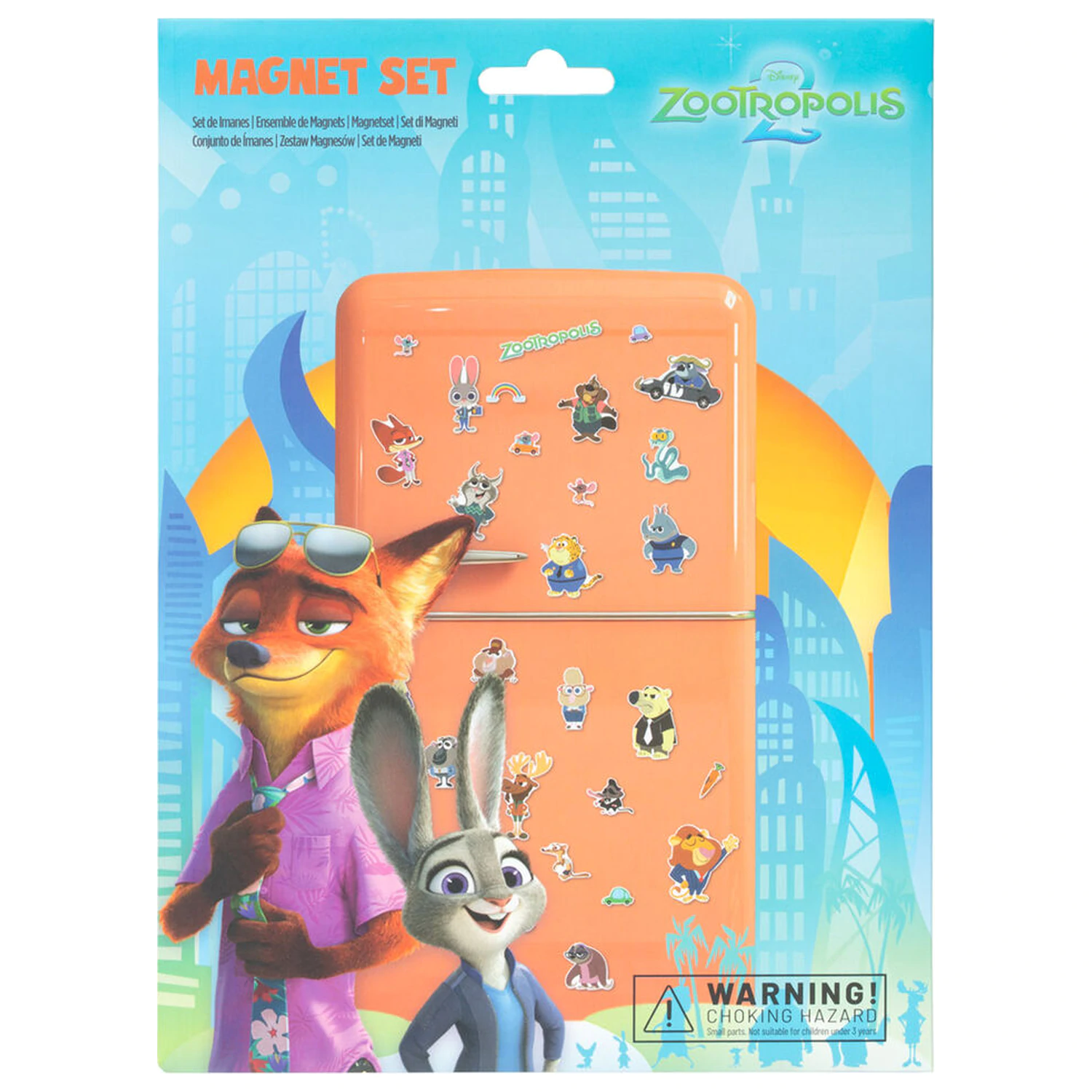 Zootopia 2 zestaw magnesów zdjęcie produktu