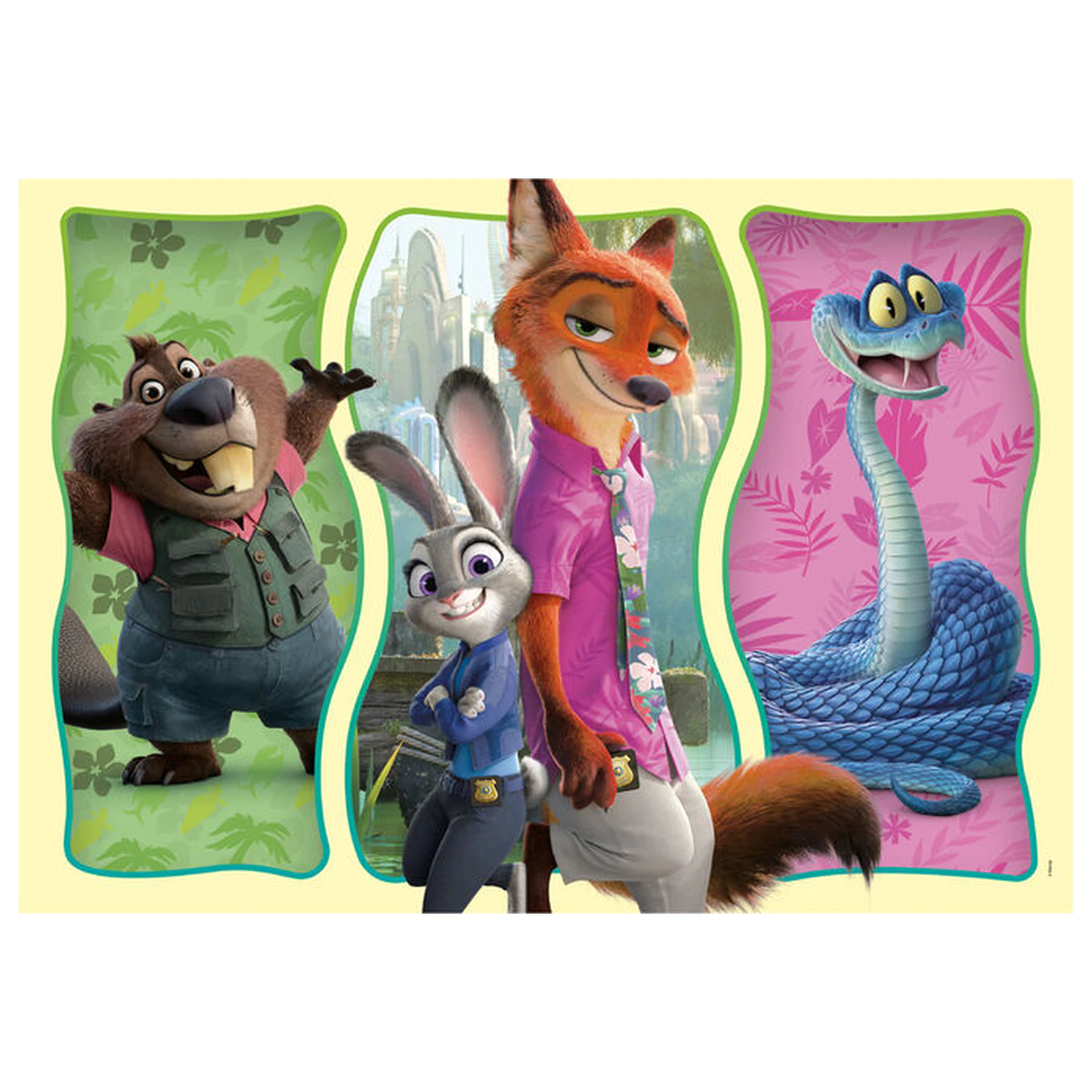 Zootopia 2 puzzle 104 sztuki zdjęcie produktu