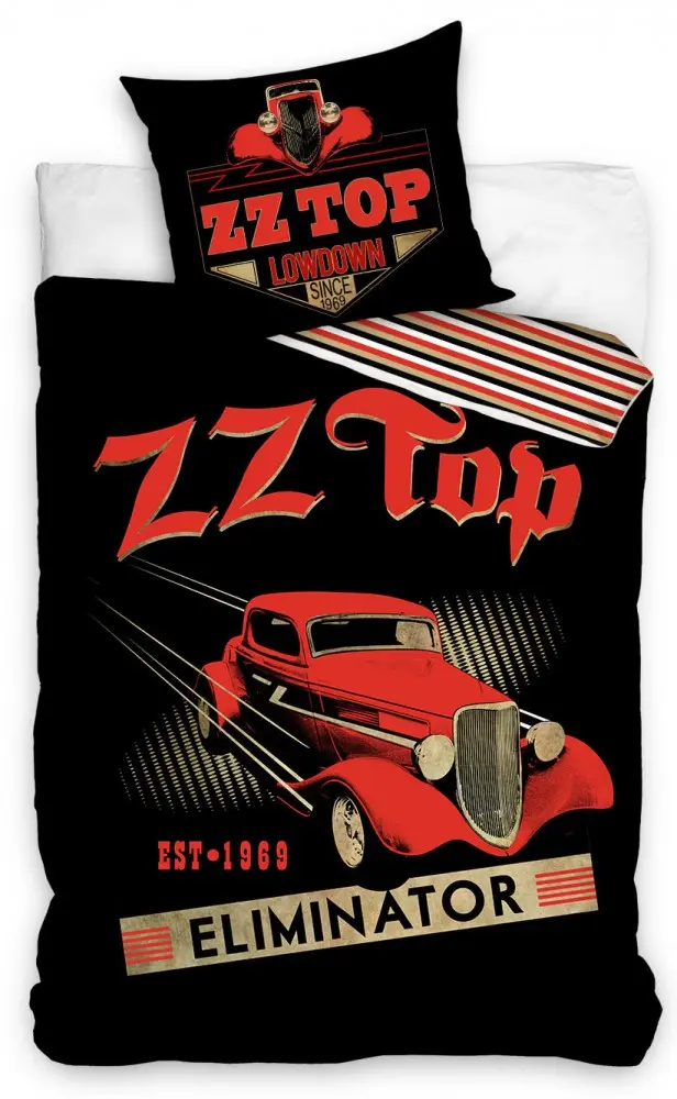 Poszwa na kołdrę ZZ Top na pojedyncze łóżko 140x200cm, 70x90cm zdjęcie produktu