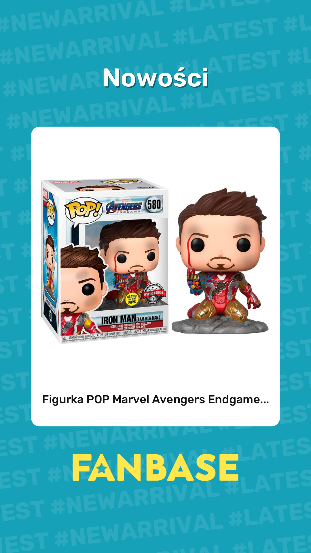 Najnowsze produkt: Figurka POP Marvel Avengers Endgame...